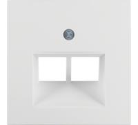 B.X MODULE WHITE SOCKET TILE 2X UAE SLANT S.1 14091909