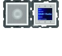 B.X RADIO TOUCH DAB+, BLUETOOTH WITH SPEAKER WHITE GLOSSY