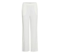 b.young BYFALAKKA Women's Trousers Fabric Trousers with Pockets Linen Mix Regular Fit, Marshmallow (114300), 14