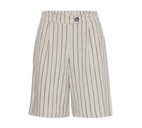b.Young - Byjohanna Short Linen Black Stripe - Uk 14