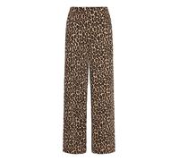 b.young BYUleo Women's Trousers Fabric Trousers with Elasticated Regular Fit, Black Mix (200453), XL