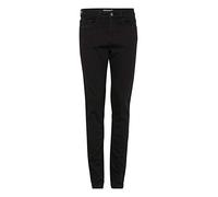 b.young Women's Lola Luni Jeans Slim, Black, 30W / 32L
