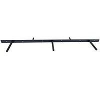 B&Z Extremely Heavy Duty Floating Shelf Brackets - Customizable Invisible Concealed Shelve Support with Wall Insert Rod and Variable Poles Sizes - (Plate 1066mm - 42 Inches) (Shelf Insert Rods 200mm)