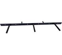 B&Z Extremely Heavy Duty Floating Shelf Brackets - Customizable Invisible Concealed Shelve Supports With Wall Insert Rod and Variable Poles Sizes (Plate 863mm - 34 Inches) (Shelf Insert Rod 200mm)