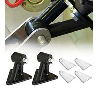 B.ZSSY Universal Engine Weld-in Motor Mount Kit Compatible for Chevy Small and Big Block SBC BBC 350 396 454 4.3L V6 Models Swap Motor mounts Replace for 91018040 Pack of 2