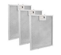 B01C-W10169961A Stainless Steel Range Hood Filter- 3-Pack Replacement,Compatible for Whirlpool,