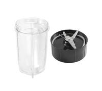 B06B Replacement Cross Blade and 16Oz Cup Set Compatible for Magic Bullet MB1001 250W Blender Replacement Parts