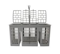 B06B Universal Dishwasher Cutlery Basket Replacement - With Removable Handle, Dishwasher Utensil Holder，Compatible With Siemens More - Durable Plastic, Multi-Compartment, Easy Clean