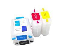 B0usbpvaf 4-Color 69ml Refillable Ink Cartridge with Chip Compatible with DesignJet 500, 500PS, 800, 800PS Printers