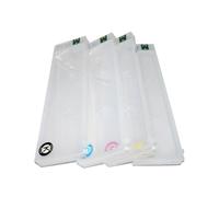 B0usbpvaf 440mL Refillable Ink Cartridge with Reset Chip ESL3 Compatible with Roland BN-20 SolJet PRO II SP-i Series for ECO-SOL MAX Ink(BK C M Y LC LM)