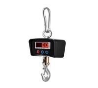 B1 Electronic Crane Scale 500kg/1000kg Industrial Heavy Duty 1t Lifting Scale With LCD Display for Market, Construction(Black 500KG)