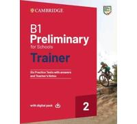 B1 Preliminary for Schools Trainer 2 Trainer with Answers with Digital Pack