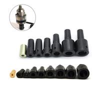 B10 B12 Drill Chuck Connecting Rod Sleeve Copper Steel Taper Coupling Buttom Hole 3.17mm 4mm 5mm 6mm8mm for Drilling Machine (Color : JTO 6mm)