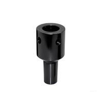 B10 Drill Chuck Connecting Rod, Steel Motor Shaft Coupling Adapter with Side-Hole Locking for Lathe Milling Machine DIY (10mm)(B10 4MM)