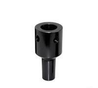 B10 Drill Chuck Connecting Rod, Steel Motor Shaft Coupling Adapter with Side-Hole Locking for Lathe Milling Machine DIY (10mm)(B10 9MM)