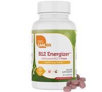 B12 Energizer with Vitamin B12 & Folic Acid - Natural Cherry Flavored Lozenges - Supplement for Daily Nutritional Support - 90 Lozenges