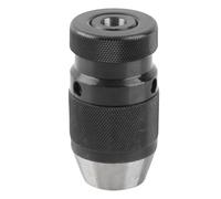 B12 Self Tighten Drill Chuck, Automatic Locking Drill Chuck for Milling Machine and CNC Lathe, High Precision Hard Alloy Chuck with Secure Grip for Metalworking