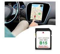 B15 Navigation SD Card OEM#GM5T-19H449-BJ,2024 Latest Car GPS Navigation System Updated for United States & Mexico,Car in-Dash Navigation GPS Units SD Card Compatible with Ford