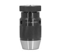 B16 1 13mm Self Locking Drill Chuck, Electric Drill Access, 40Cr Steel Tap Clamith T Sd Teeth, TEM for Pew Drills and Hand Drills