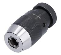 B16 Drill Chuck Self - Tightening Adapter, Tap Bit Clamping Tool, 1-16mm Clamping Range with T - Shaped Teeth Design, for CNC Lathes Boring Milling Machines