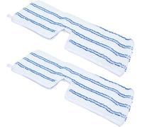B18JPsF Mop Refills, 2PCS Microfiber Mop Pads, Blue, Reusable Floor Cleaning Pads, Hard Surface