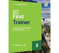 Cambridge University Press – B2 First Trainer 3 with Answers & Digital Pack (FCE Practice Tests)
