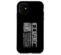 B2 Spirit American Flag Military Stealth Bomber Camo B2 Case for iPhone 11