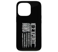 B2 Spirit American Flag Military Stealth Bomber Camo B2 Case for iPhone 13 Pro