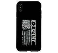 B2 Spirit American Flag Military Stealth Bomber Camo B2 Case for iPhone XS Max