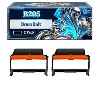 B205 Drum Unit Compatible for Xerox B205 MFP B210 B215 MFP Printers, With Chip Large Capacity 10000 Pages (2-Pack Black)