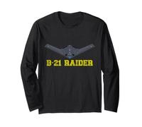 b21 Raider Bomber Airplane Aviation Long Sleeve T-Shirt