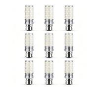 B22 Bayonet LED Corn Bulb Cool White 6000K 16W Equivalent 160W Energy Saving No Flicker CRI 80+ Long Lifespan Non Dimmable for Bedroom Living Room Kitchen(9 Pack)