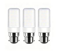 B22 LED Corn Light Bulbs Cool White 6000K 12W Equivalent 120W Energy Saving CRI>80 No Flicker Long Lifespan for Bedroom Living Room Dining Room Cafe Non Dimmable(3 Pack)