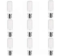 B22 LED Corn Light Bulbs Cool White 6000K 16W Equivalent 160W No Flicker CRI>80 Energy Saving for Ceiling Lights Table Lamps Wall Sconces Non Dimmable(9 Pack)