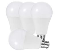 B22 LED Lights Bulbs 15W A65 Bayonet 150W Equivalent Warm/Cold White 2700K Super Bright 2500Lm Energy Saving Light Bulb 4PACK(Color:Cool White 6000K)