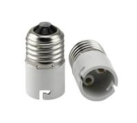 B22 to E27 Adapter, 2 Pack Bayonet to Screw Bulb Adaptor, Ceiling Fan Light Bulb Bayonet Fitting LED Light Bulbs Base Adapter, Screw toBayonets Lights Bulbs Adaptor Lamp Base Holder Socket Converter