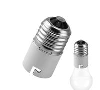 B22 to E27 Adapter, 2PCS Bayonet to Screw Bulb Adaptor, Ceiling Fan Light Bulb Bayonet Fitting LED Light Bulbs Adapter Converter, Screw toBayonets Lights Bulbs Adaptor Lamp Holder Socket Converter