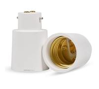 B22 To E27 Adapter Bayonet To Screw Bulb Adaptor For Ceiling E27 To B22 Adapter For Light Bulb Bayonet To Edison Screw Adaptor Light Socket