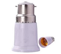 B22 to E27 Socket Converter, BC to ES Lamp Base Adapter,Light Bulb Lamp Holder Bayonet Toscrew Converter & Edison Adapter,Ceiling Fan Light Fitting Converters,for Led/CFL/Incandescent Bulbs (1pcs)
