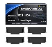 B221H00 Toner Cartridge with Chip Compatible for Lexmark B221H00 High Yield 3000pages Work with B2236 MB2236 MB2236adwe MB2236i MB2236adw B2236dw Series Printers