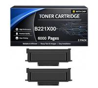 B221X00 Toner Cartridge with Chip Compatible for Lexmark B221X00 High Yield 6000pages Work with B2236 MB2236 MB2236adwe MB2236i MB2236adw B2236dw Series Printers