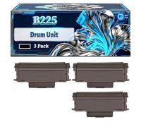 B225 Drum Unit Compatible for Xerox B225 B230 B235 Printers, With Chip Large Capacity 12000 Pages (3 Pack Black)