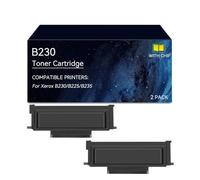 B230 Toner Cartridges for Xerox Black Toner, with Chip, High Yield