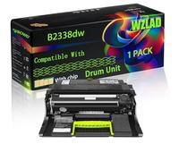B2338dw Compatible for Lexmark Drum Unit with Chip MX321adw MX421ade MX521ade MX521de MX522adhe MX622ade Printers (1 Pack Black)