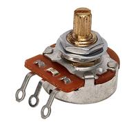 B250K Guitar Potentiometer | Short Shaft Metal Pot for Electric Guitar/Bass | Volume Control & Tone Switch Replacement | Easy Install