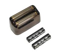 B26B Replacement Shaver Foil Double Foil Head, Compatible for BaByliss, PRO FXRF2G Razor Men's Trimmer Blade Net Gunmetal Color