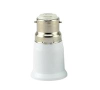 B27 to E22 Adapter, Ceiling Fan Adapter, Bayonet to Screw Bulb Adaptor, Socket Adapters, Bayonet to Screw Edison, Light Bulb Bayonets Fitting, for LED and Incandescent Bulbs