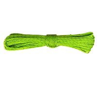 B2BPlusC Ultra Light Dyneema Reflective Green Rope 1/16 Inch Diameter | 440lbs Breaking Strain | Tent Guy Guide Rope | Suitable for Sailing, Dinghy, Yachting, Cruising, Racing - 45 Feet
