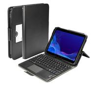 B2Bworkplace Case with Keyboard Compatible with Samsung Galaxy Tab Active 4 Pro - Non-Slip Function, Removable Bluetooth Keyboard, Wrist Strap