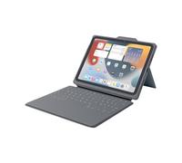 B2Bworkplace Smart Connector Keyboard Case Compatible with Apple iPad 11 Inch (2025) & iPad 10.9 Inch (2022) - Splashproof, Stand, Pen Holder, iPad OS Hot Keys